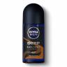 Nivea Roll on Deep Black Espresso 48h - Kosmetické a dentální výrobky - Pánská kosmetika - Deodoranty - Tuhé deo a roll-on Kosmetické a dentální výrobky - Pánská kosmetika - Deodoranty - Tuhé deo a roll-on